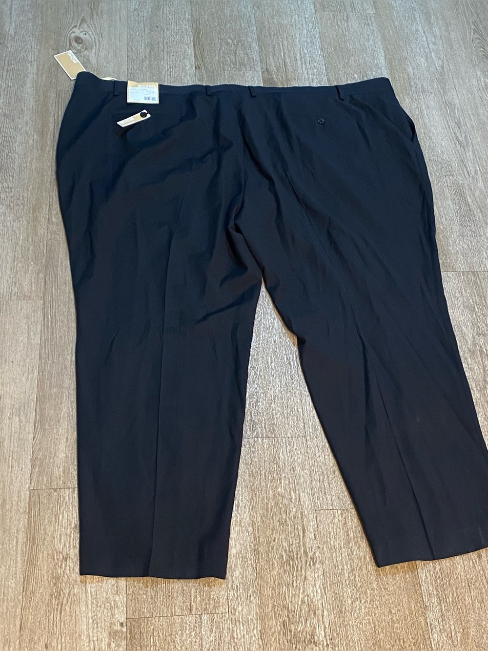 MICHAEL KORS MENS BLACK DRESS PANTS SIZE 52 X 32
